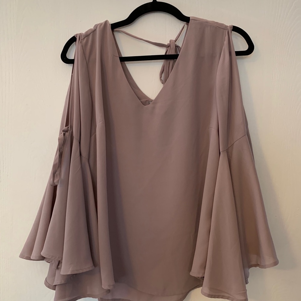 Gorgeous Mauve Blouse